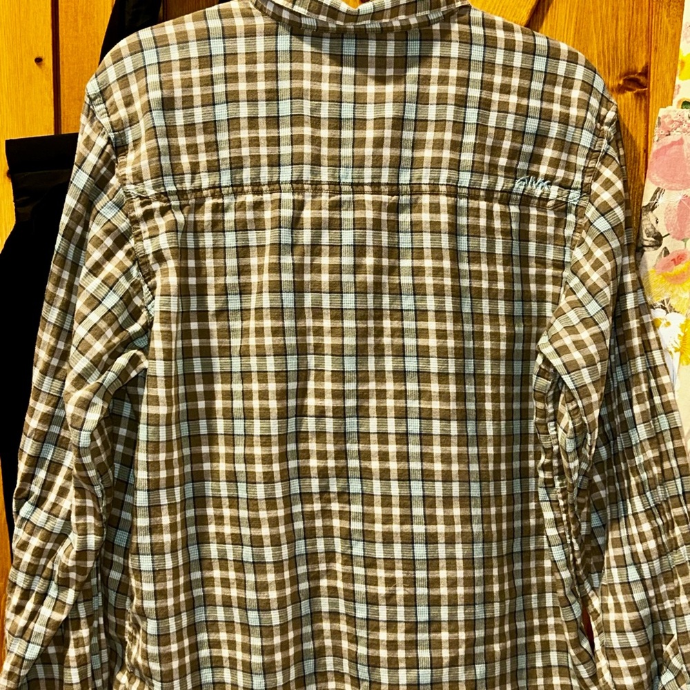Men’s MOUNTAIN KHAKIS Plaid Button Down MEDIUM